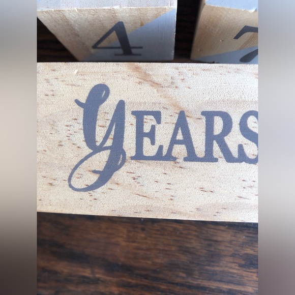 Baby Months and Weeks Milestones Blocks - Picture 4 of 6